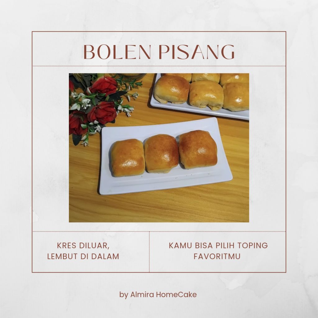 

Bolen Pisang Renyah Isi Melimpah - Kue Oleh-oleh Kekinian