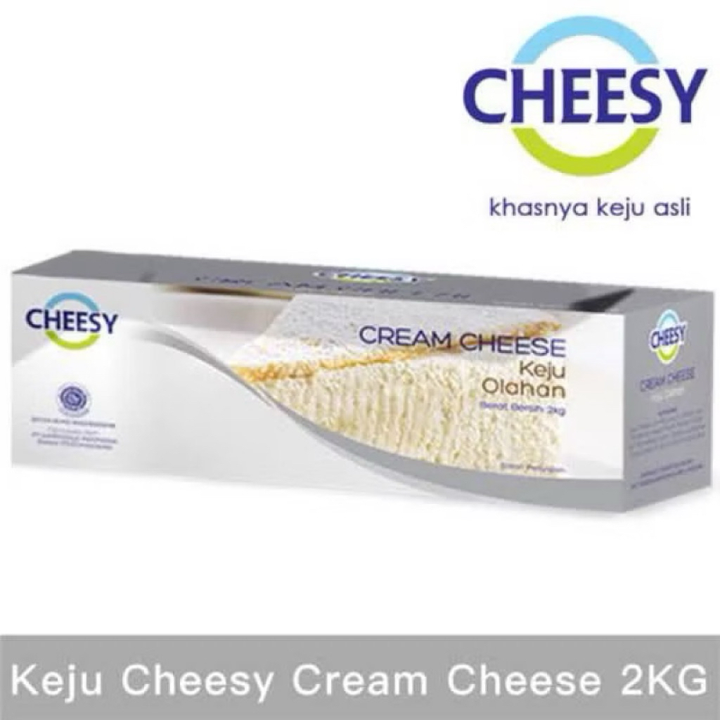 

Cream Cheese Cheesy 2KG / Keju Cheesy Chessy Chesy Cream Cheese 2kg