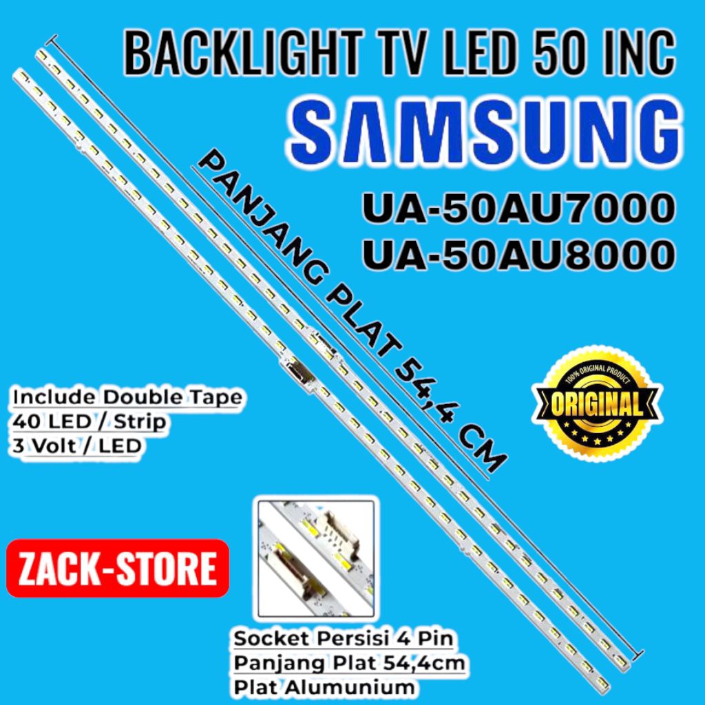 BACKLIGHT TV LED SAMSUNG 50 INC UA50AU8000  UA50AU7000 UA 50AU8000 50AU7000