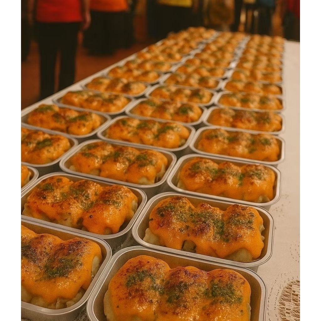 

Paket Party min 100 pax Dimsum Mentai untuk acara arisan, birthday, wedding, meeting, outing