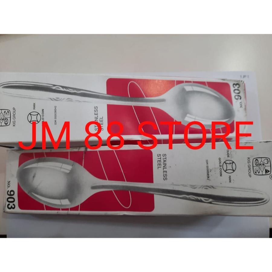 Sendok makan stainless tebal / Sendok makan polos tebal / Sendok makan polos stainless steel 903 / S