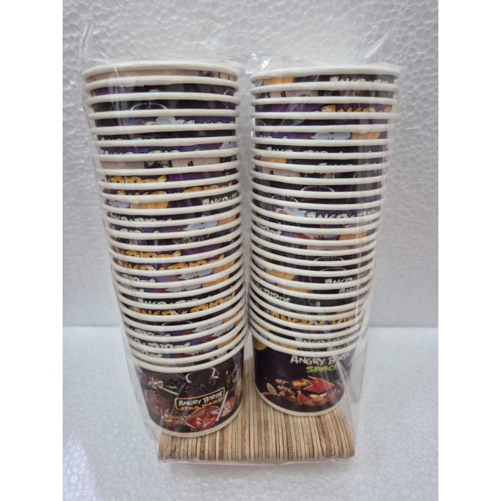 Cup ice cream/ paper cup es krim 100 ml isi 50 pcs/ cup es krim