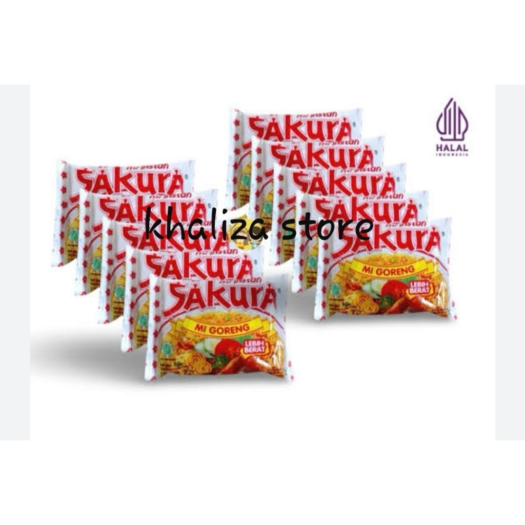 

mie instan sakura goreng isi 10 bungkus