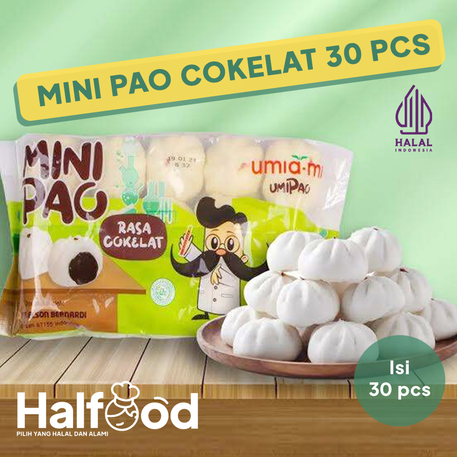 

Minipao Umiami isi Cokelat 30 Pcs