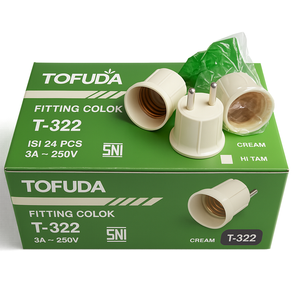 FITTING COLOK TOFUDA T 322 CREAM