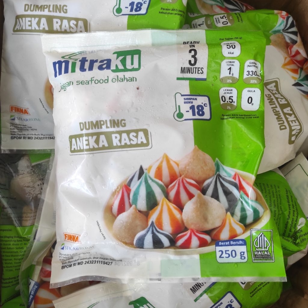

Mitraku Dumpling Mix Aneka Rasa 250gr