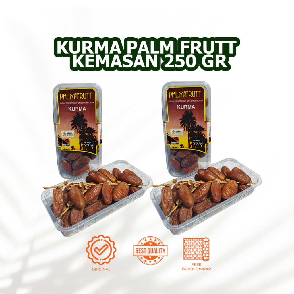 

KURMA TUNIS TANGKAI PALM FRUTT 250gr