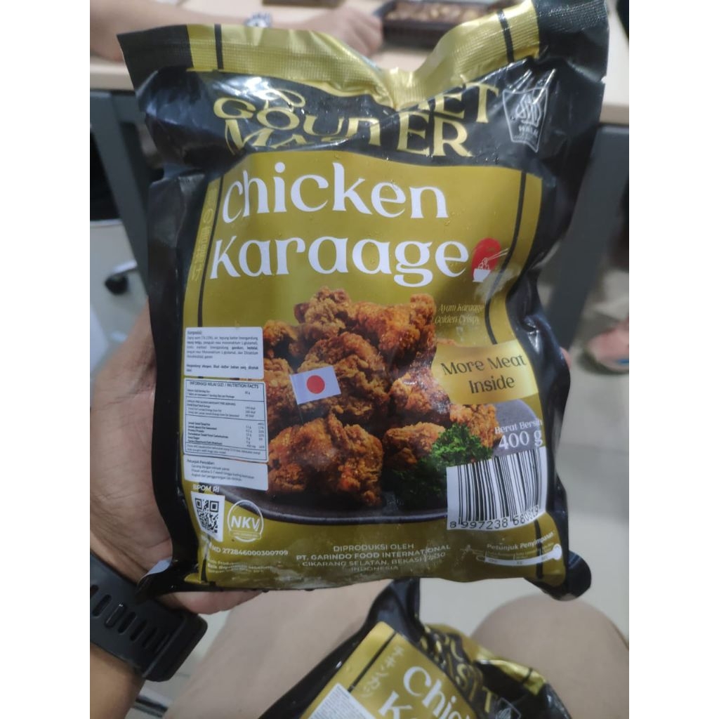 

Chicken Karage Gourmet Master (GM) 400gr