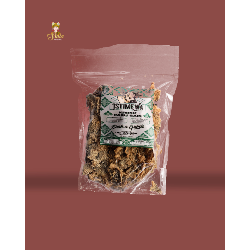 

Keripik Paru Sapi Asli Super Crispy