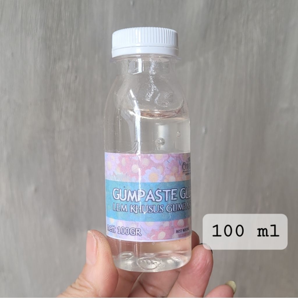 

[osheba] gumpaste lem / edible glue khusus gumpaate, icing dan fondant 100gr