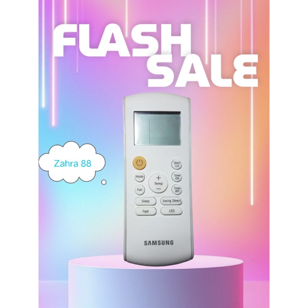 REMOT AC SAMSUNG RG57A2/BGEF / REMOTE AC SAMSUNG SECOND ORIGINAL BAWAAN DARI AC PABRIKAN / BARANG DI