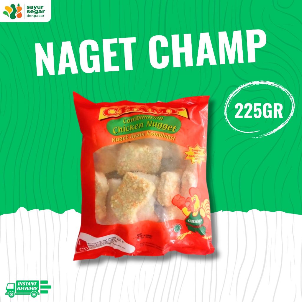 

Naget Champ 225gr- Sayur Segar Denpasar