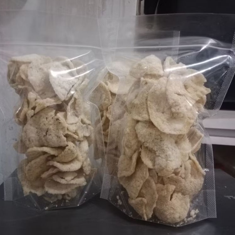 

kerupuk kulit ikan tenggiri