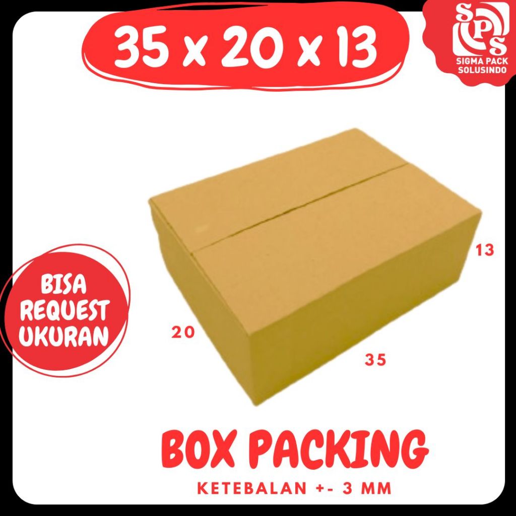 

Box 35x20x13 Kardus A1 Packing Dus Kotak Kemasan kosmetik Souvenir Jamu Pupuk Obat Madu Zigma Shop