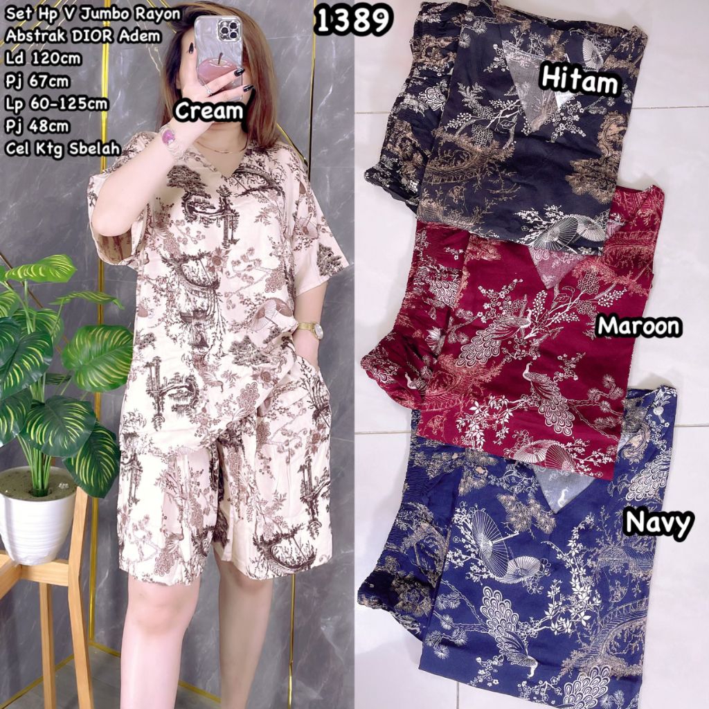 1389 Set Hp Jumbo Rayon Abstrak Dior Adem 100.000 .