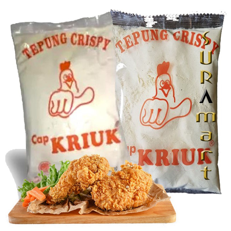 

(150 GR) JEMPOL KRIUK Tepung Crispy Cap KRIUK Pedas Dan Original