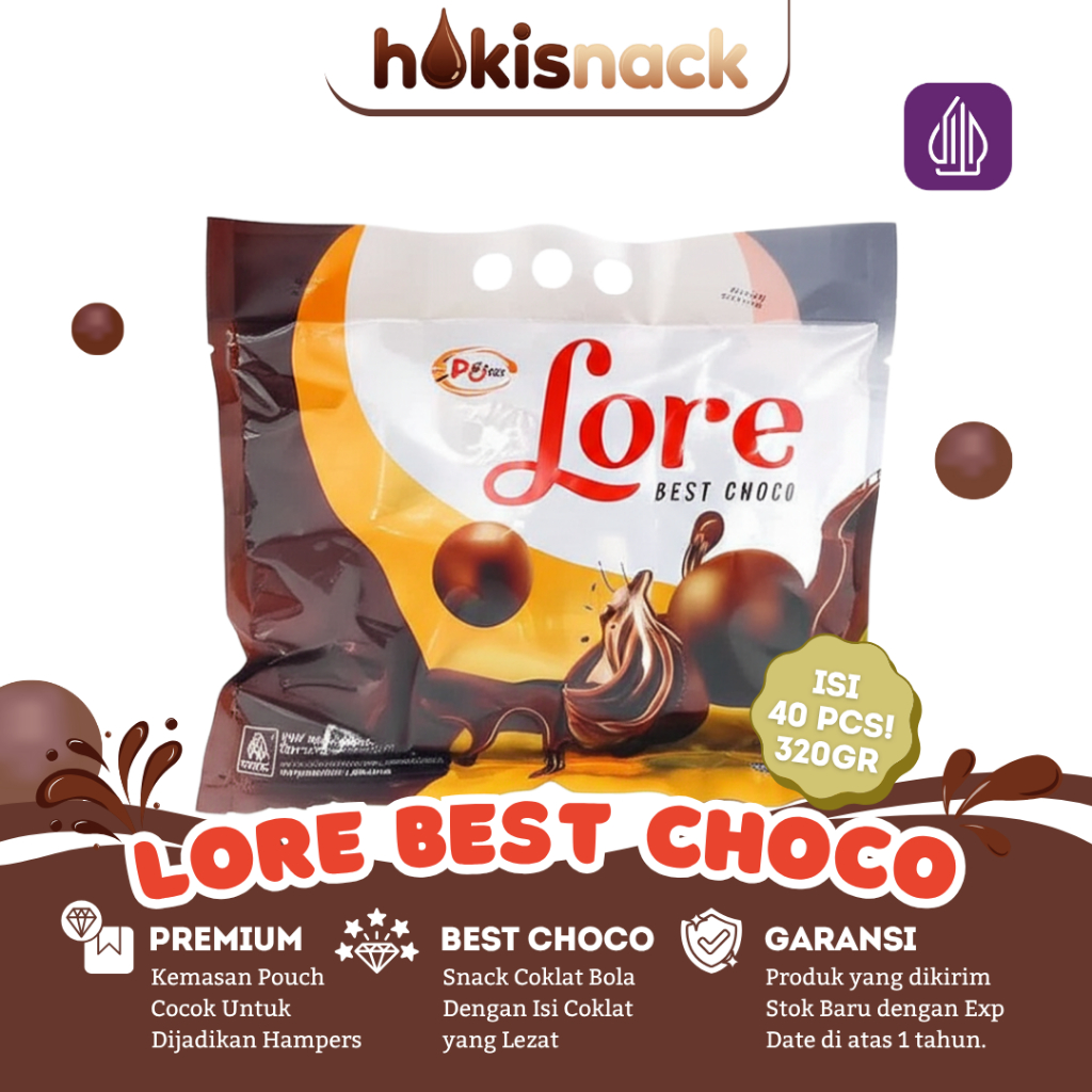 

Coklat Padat Crunchy HALAL Isi 40 Lore Best Choco Chocolate Coated 320gr – Enak Banget!