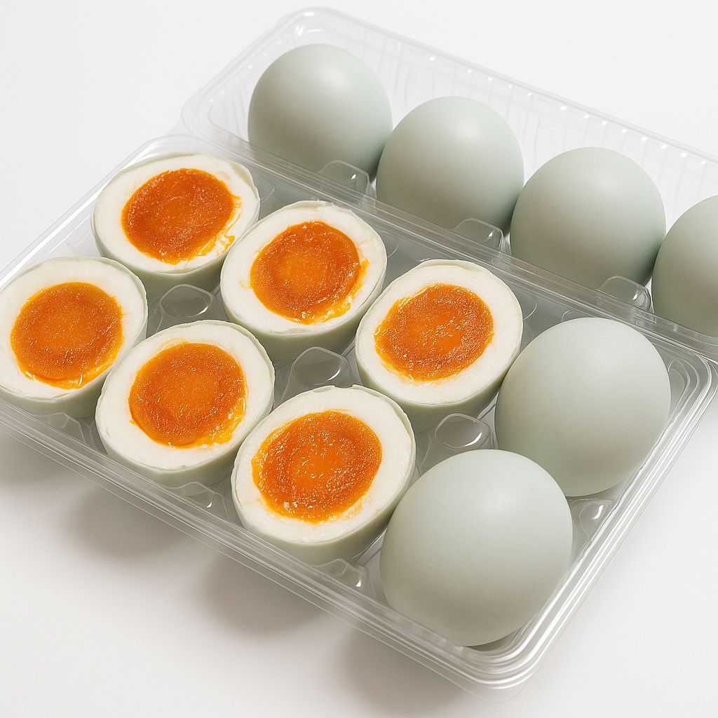 

TELUR ASIN MATANG SIAP SAJI ISI 10 BUTIR BESAR AB