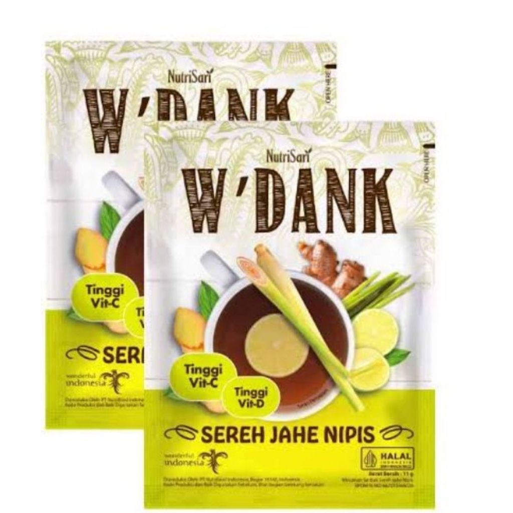 

NUTRISARI WDANK SEREH JAHE NIPIS 1 RENCENG