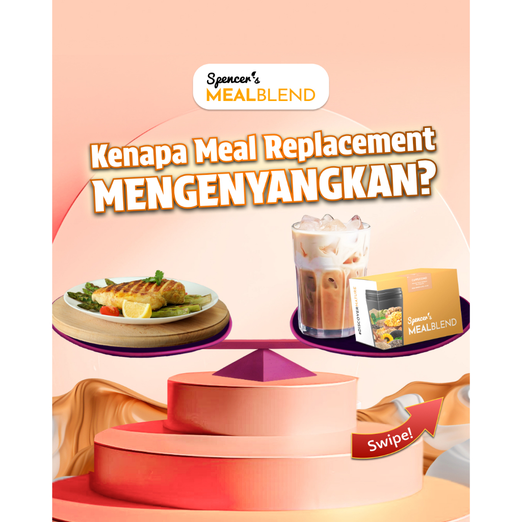 

Spencer's Mealblend - Minuman Sehat Tanpa Gula, Cocok Diet & Pengganti Sarapan