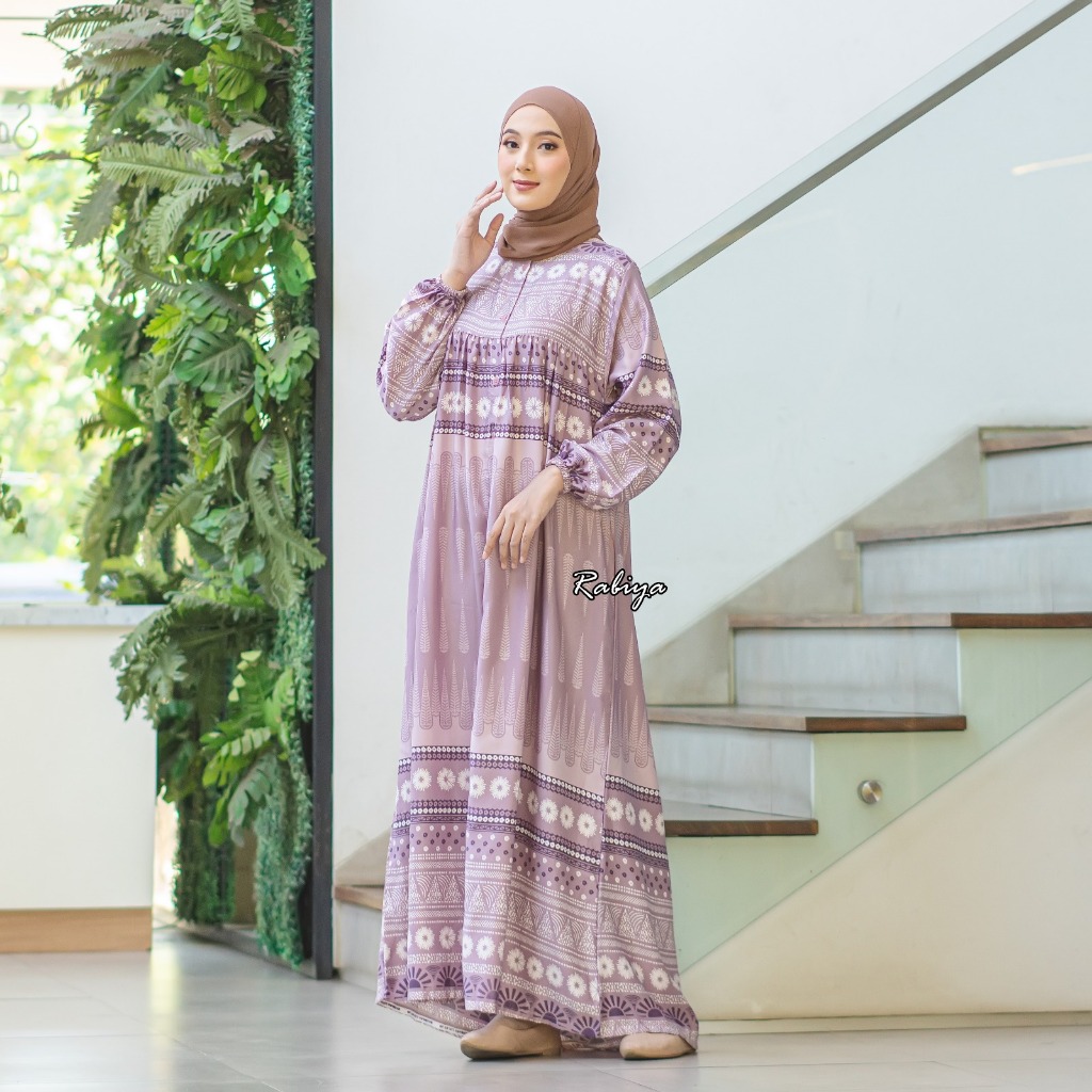 Gamis jumbo Nagita Dress Bahan Maxmara Lux Premium Motif Etnik Ukuran L XL XXL 3XL 4XL Jumbo