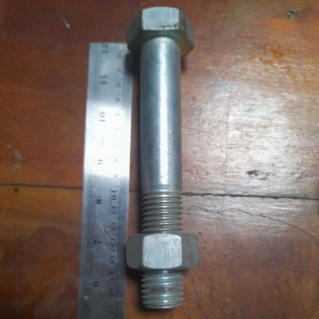 baut mur tms 4.6 putih 24mm kunci 32 panjang 16cm