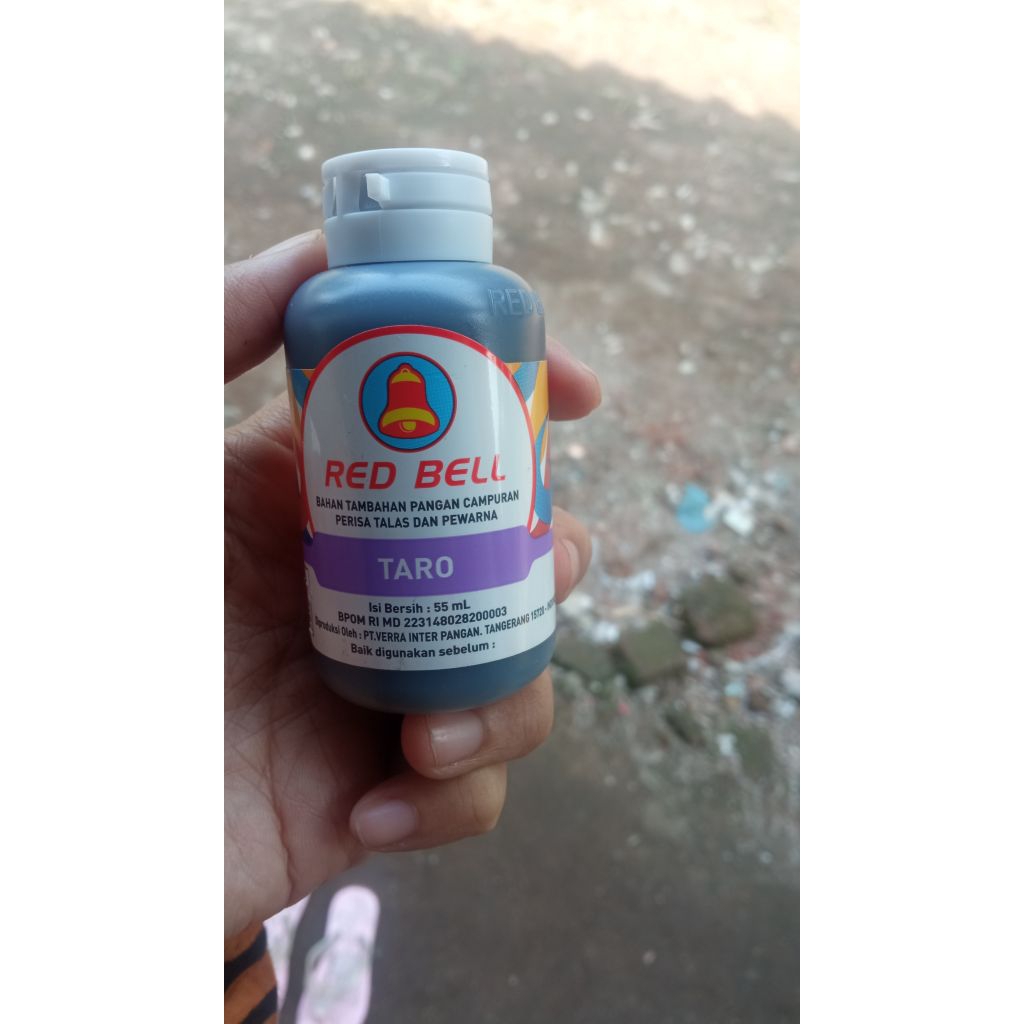 

esen perisa makanan red bell 55ml