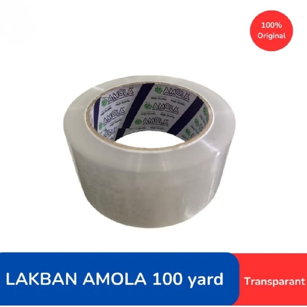 

LAKBAN AMOLA 100 Yard transparant