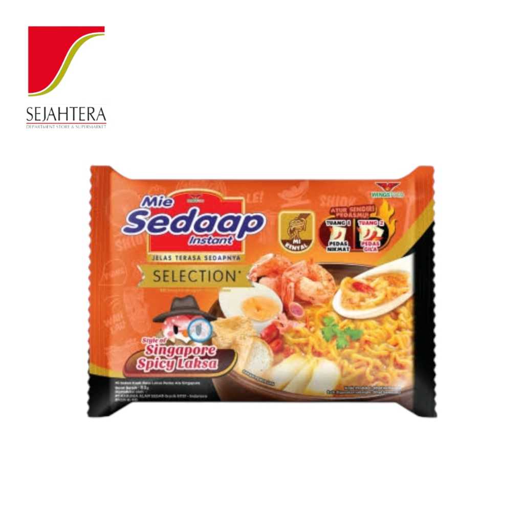 

Mie Sedaap Singapore Spicy Laksa – Mi Instan Kuah Pedas Gurih ala Laksa Singapura
