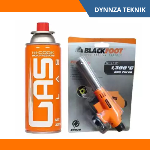 Paket Gas Torch + Gas Portable/Set Gas Torch Dengan Gas Portable