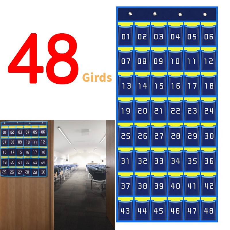 Rak Handphone 48 Grid Cell Phone Tas Tempat Penyimpanan Untuk Sekolah Konferensi Tas Tempat Penyimpa