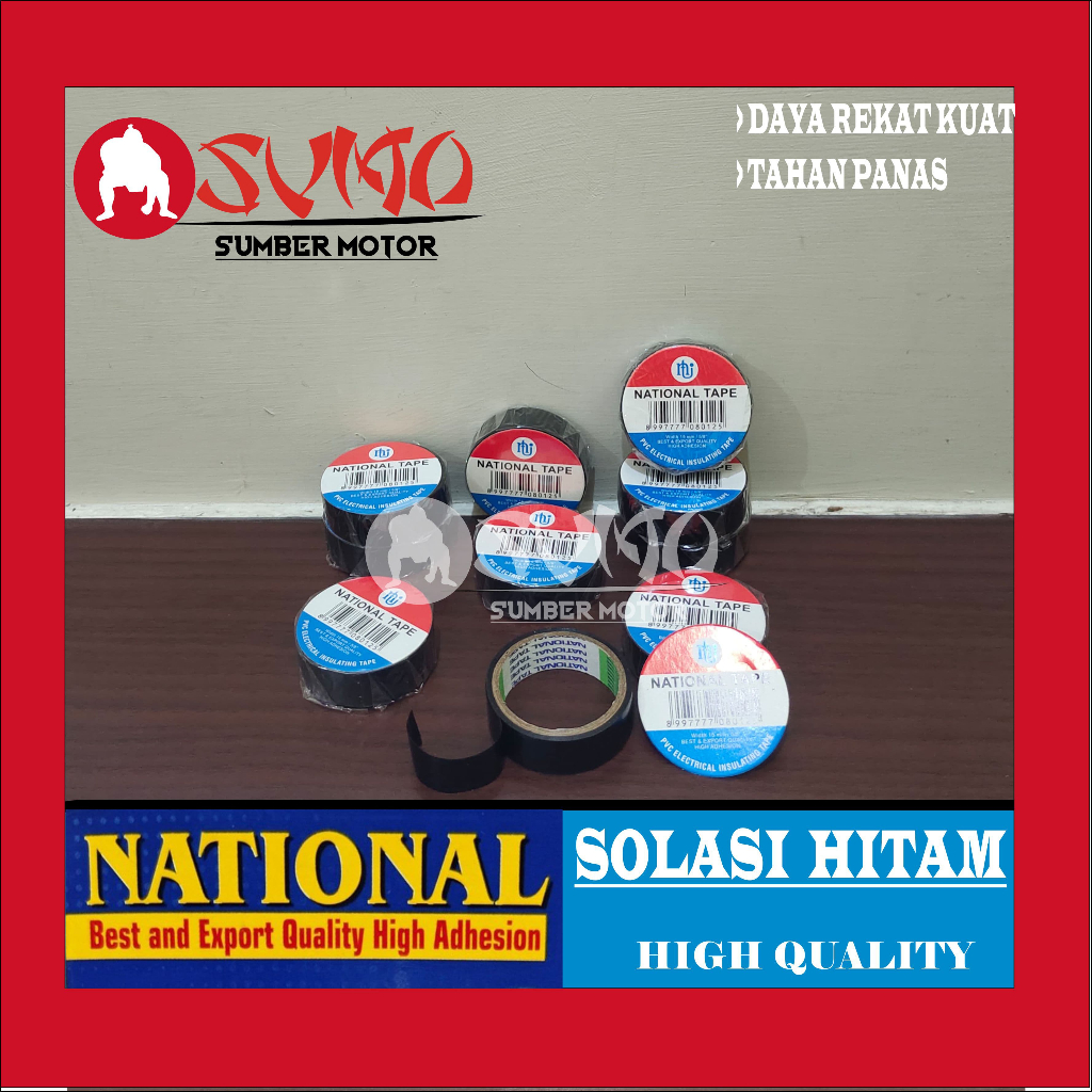 

Solasi Kecil Hitam Isolasi Kabel Listrik Harga Termurah Berkualitas