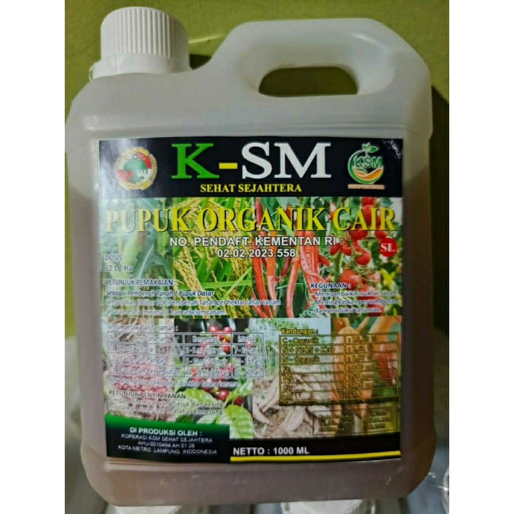 pupuk organik cair ksm