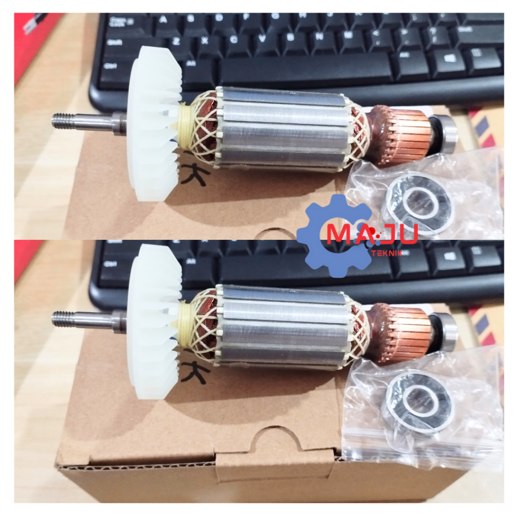 DCA ARMATURE Gurinda ASM15-100B / Angker Motor Dinamo Gerinda DCA ASM 15