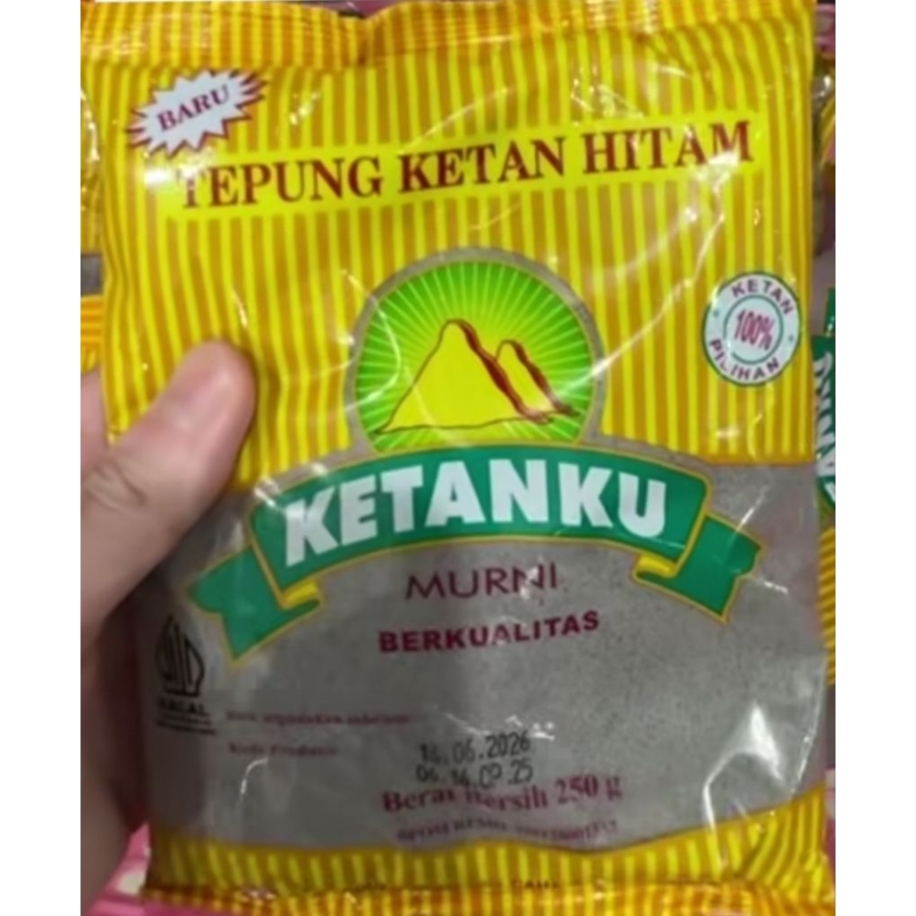 

Ketanku Tepung Ketan Hitam 250gr fr