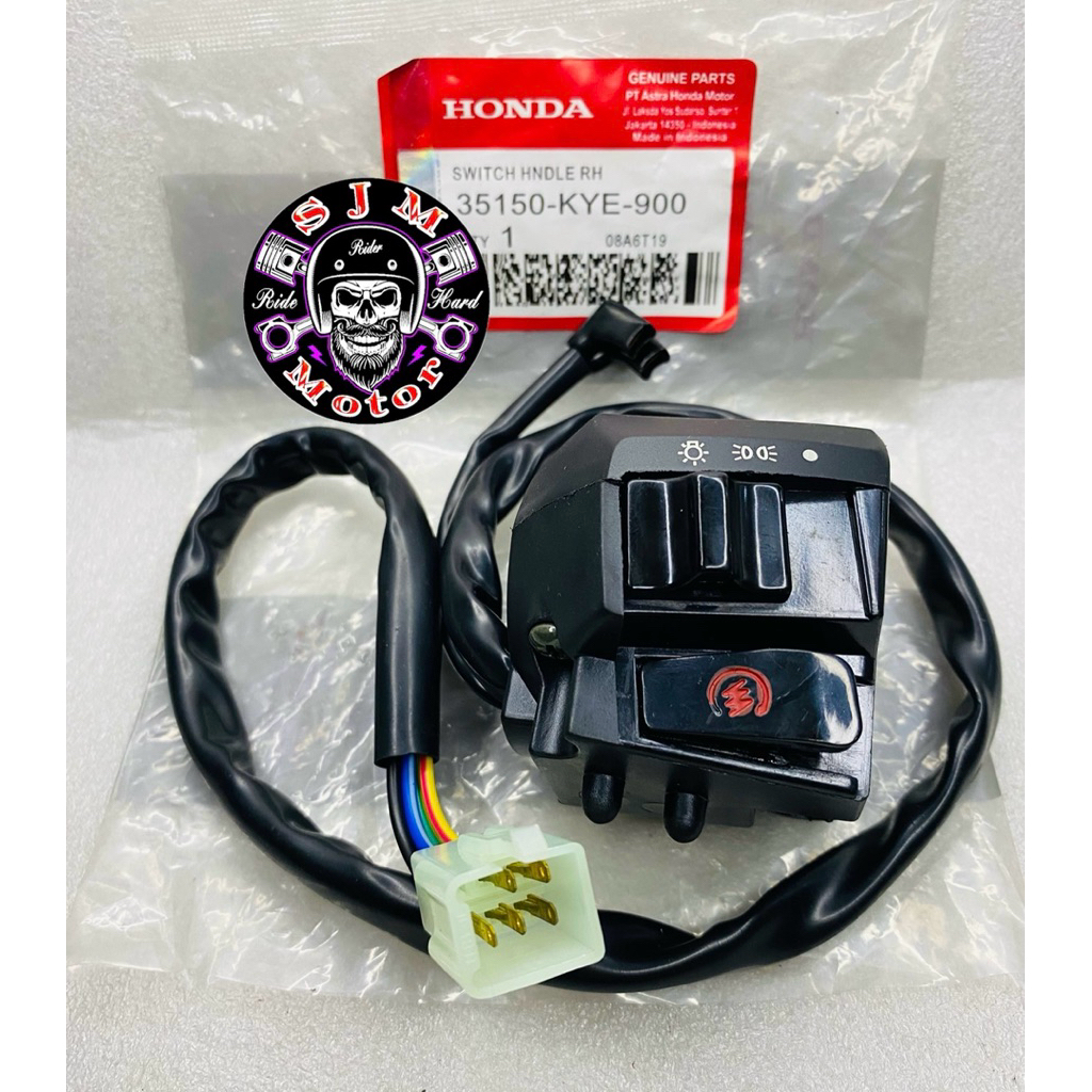 SAKLAR KANAN HONDA MEGAPRO NEW,MEGAPRO PRIMUS KYE