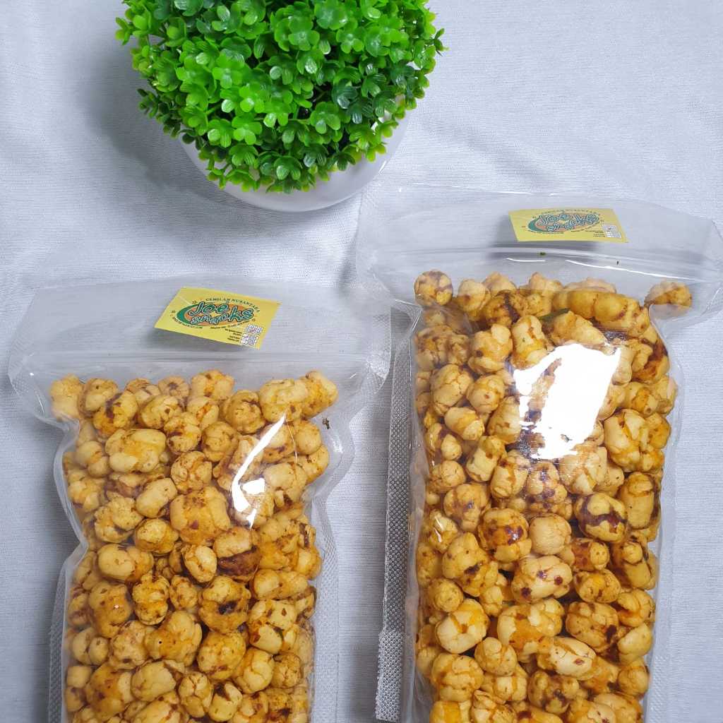 

Tiktak Kencur Pedas/ Pilus cikur pedas/ Tiktak Pedas daun jeruk/ Tik tak rujak/ Tiktak Jedepe 200gram