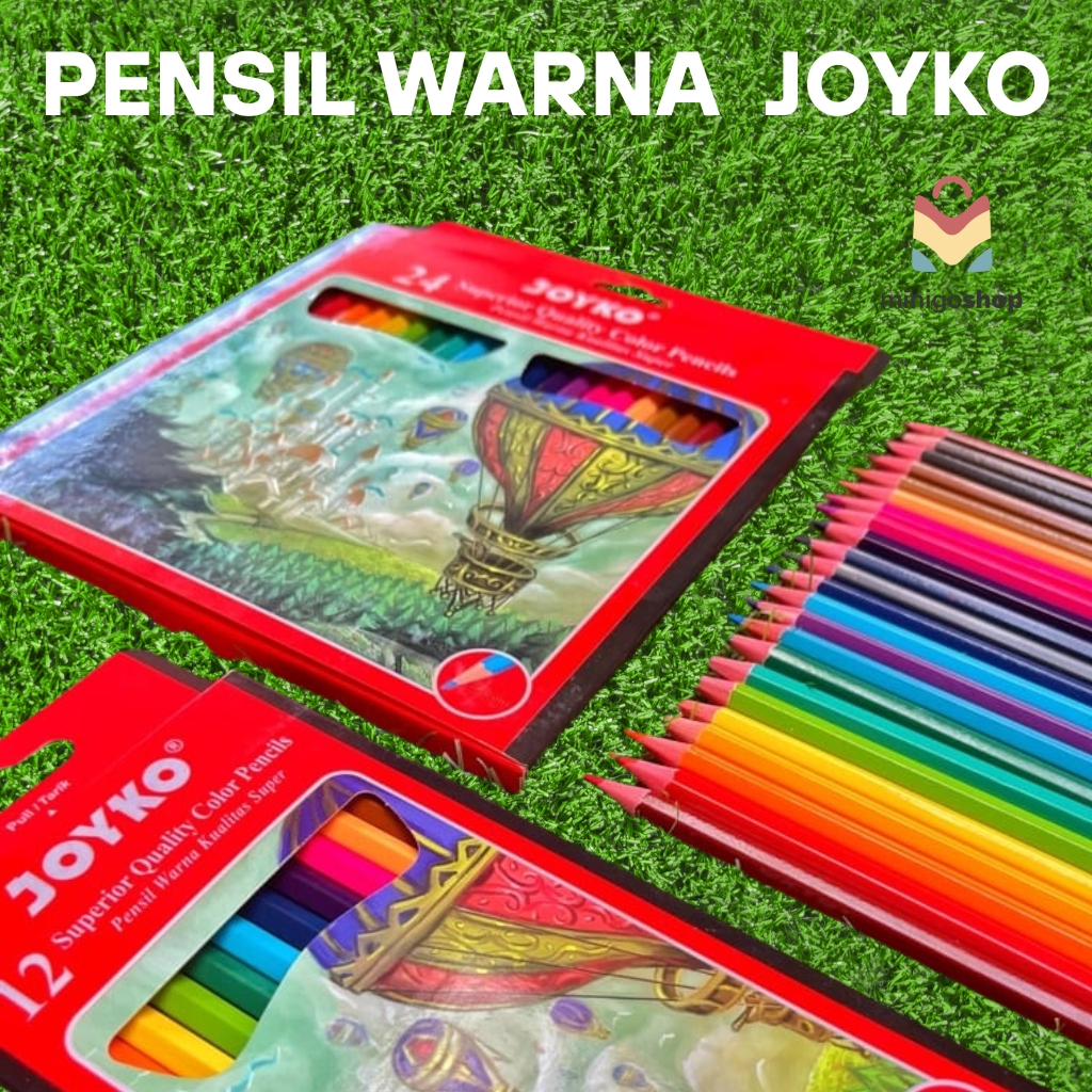

PENSIL JOYKO | PENSIL WARNA JOYKO | PENSIL ISI 12 WARNA | PENSIL ISI 24 WARNA | JOYKO