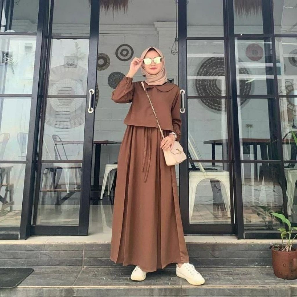 Dress Dara Naomi Gamis