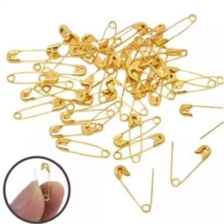 JARUM PENITI KECIL EMAS | JARUM HIJAB | PENITI SERBAGUNA GOLD | TAJAM