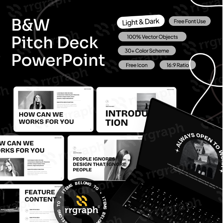 Template Presentasi PPT Elegan & Minimalis untuk Bisnis, Laporan, dan Presentasi
