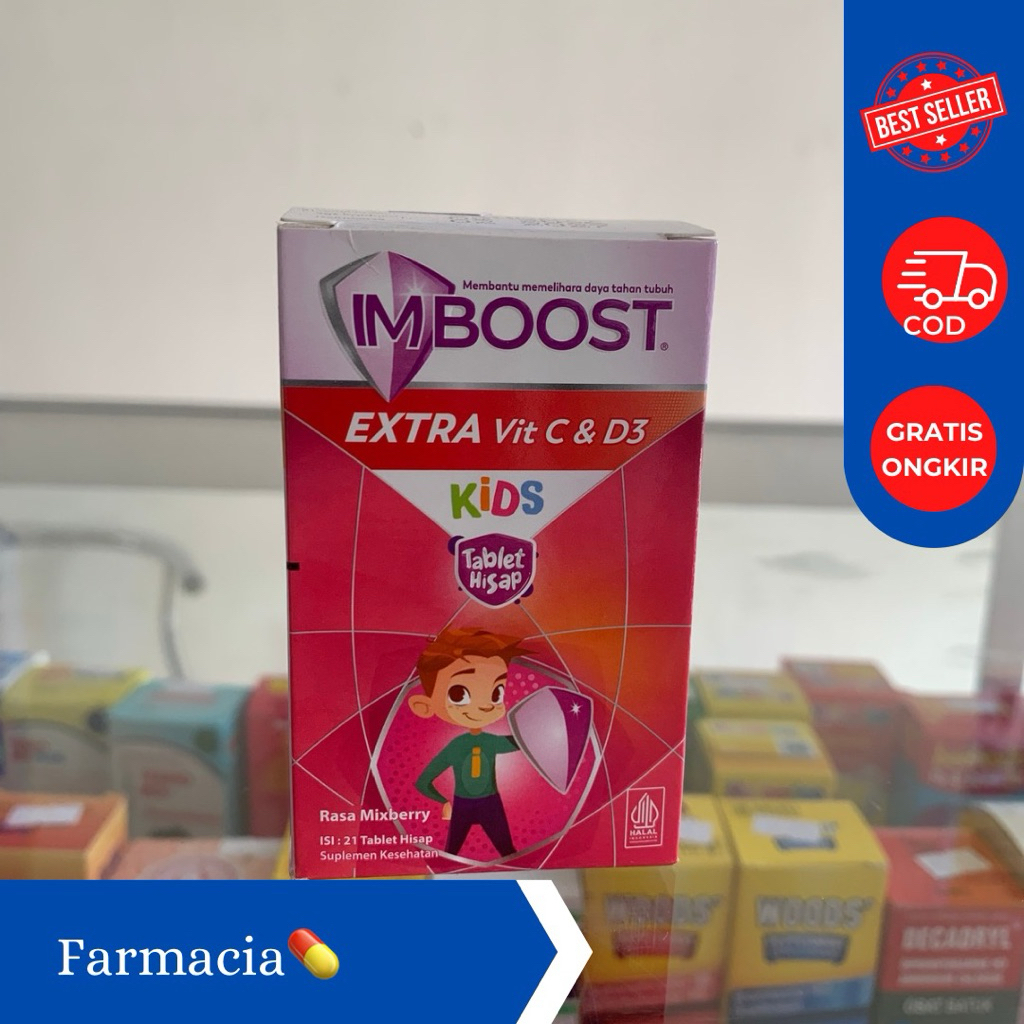 IMBOOST KIDS TABLET HISAP|IMBOOST ANAK PERMEN