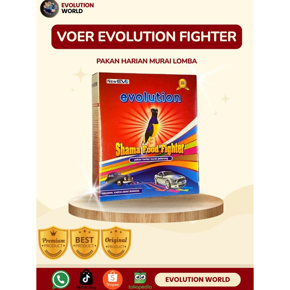 Voer Burung Murai I Voer Evo Fighter I Voer Harian Lomba I EVOLUTION BIRDBALI
