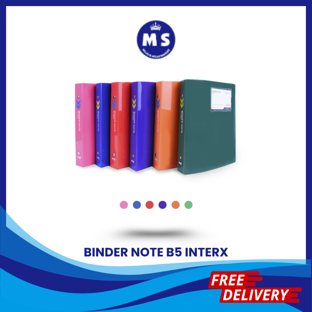 

INTERX MULTI RING BINDER / BINDER CAMPUS / BINDER KAMPUS B5 BNX100B