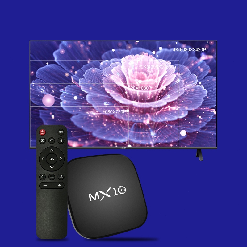 best deals android tv box mx10 ram 4gb rom 64gb android 13 os 4k hd smart tv box unlock tv box