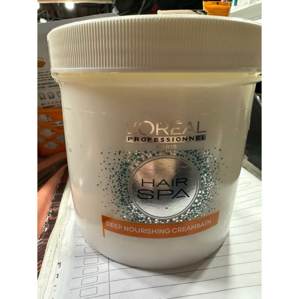 LOREAL HAIR SPA MASK / LOREAL DEEP NOURISHING CREAMBATH / LOREAL MASKER RAMBUT 1000ml / LOREAL HAIR 