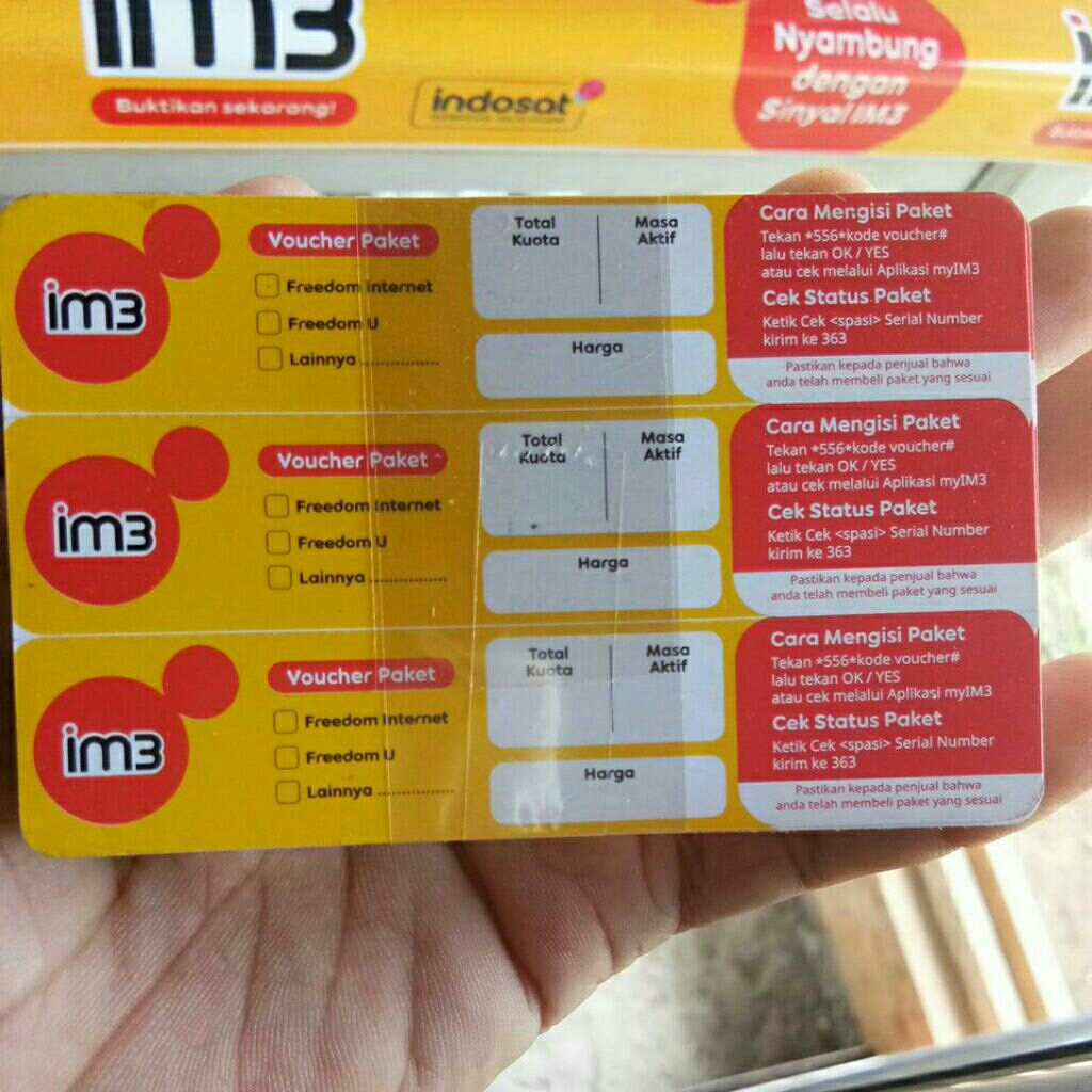 vocer kuota indosat harian