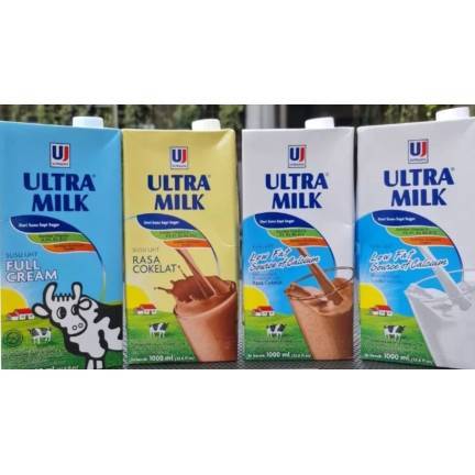 

Ultra Milk Full Cream Susu UHT 1000ml