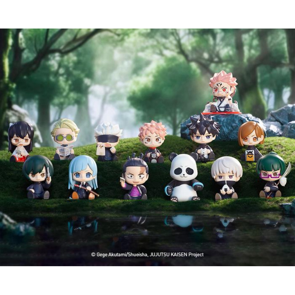 Ready Instant Pop Mart Jujutsu Kaisen Uniform Series Figures