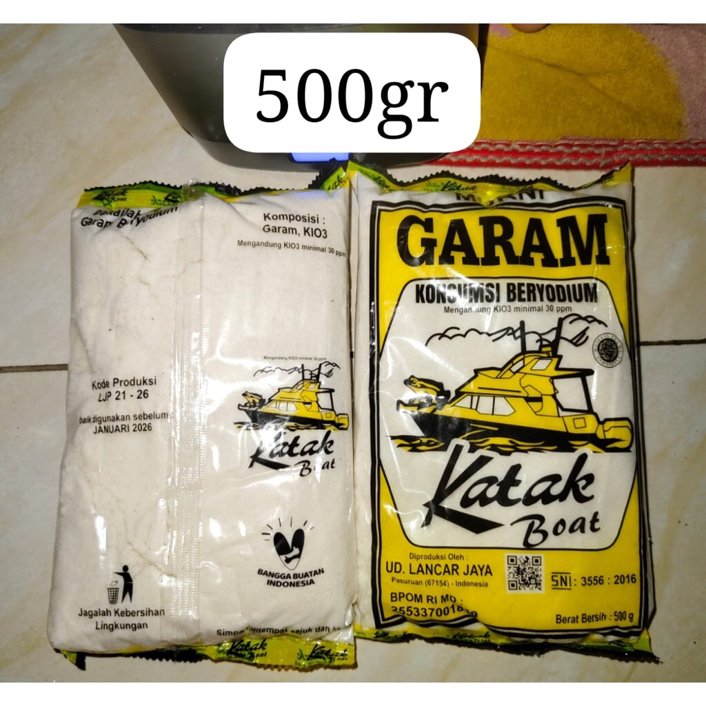 

garan katak boat 500gr promo